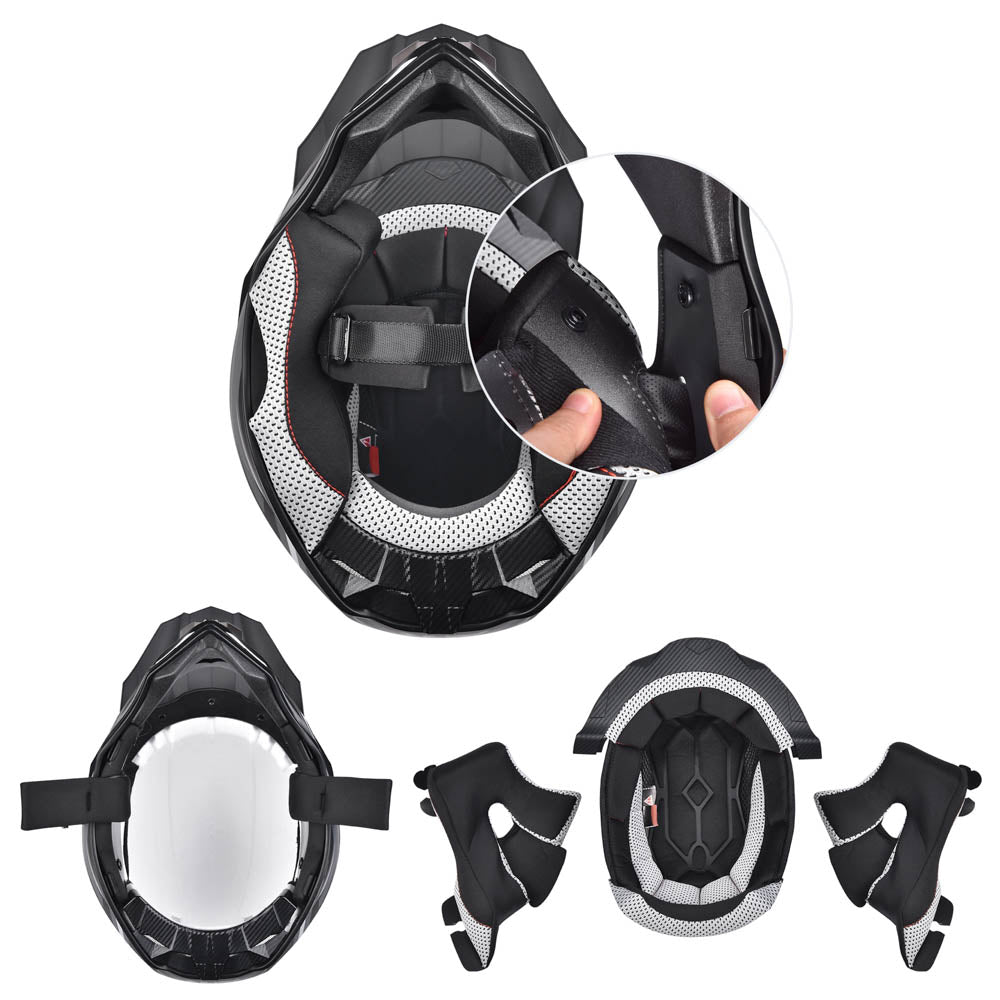 AHR H-VEN20 Dirt Bike Helmet