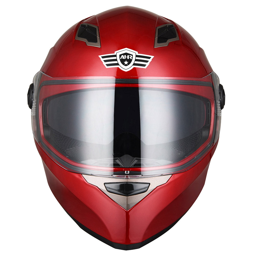 AHR RUN-F Full Face Helmet with Dual Visor