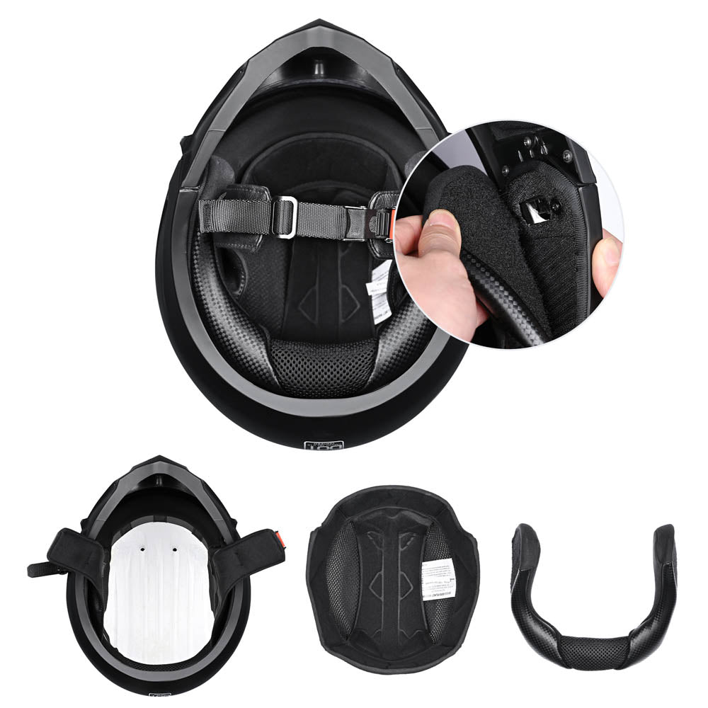 AHR RUN-O6 3/4 Open Face Helmet