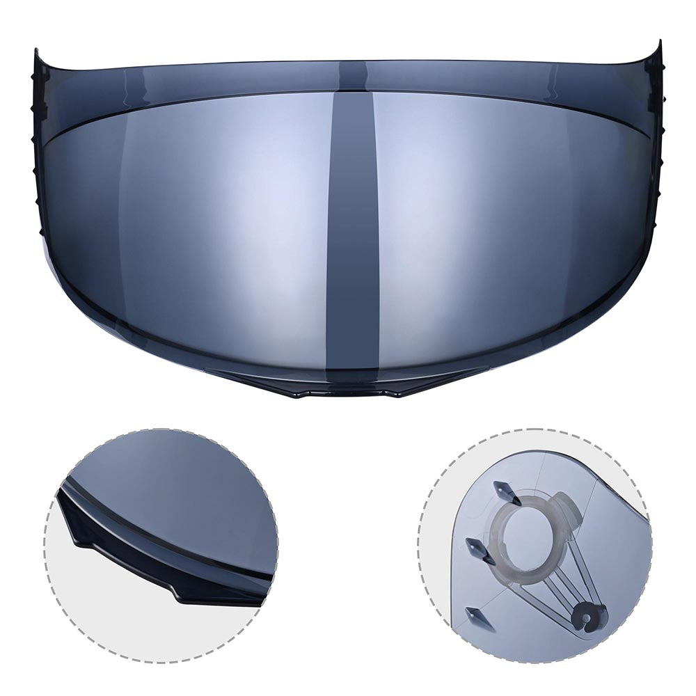 AHR RUN-F Helmet Smoke Visor Face Shield