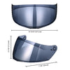 AHR RUN-F Helmet Smoke Visor Face Shield