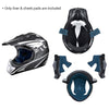AHR H-VEN20 Helmet Liner & Cheek Pads Set