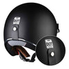 AHR RUN-O Open Face Helmet with Visor