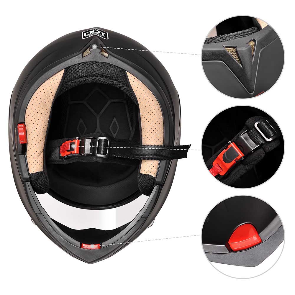 AHR RUN-M Helmet with Separated Bluetooth Black