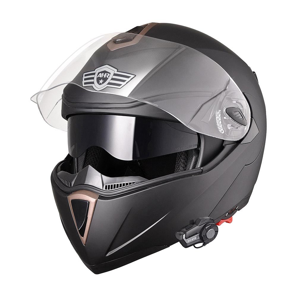 AHR RUN-M Helmet with Separated Bluetooth Black