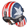 AHR RUN-O5 Open Face Helmet National Flag Style
