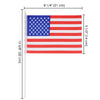 AHR Small American Flag on Stick 8