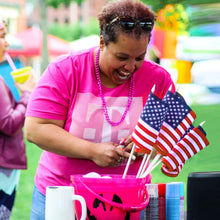 AHR Small American Flag on Stick 8