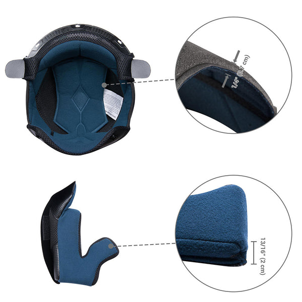 AHR H-VEN30 Helmet Liner & Cheek Pads Set