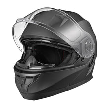 AHR Helmet Flip Up Modular Helmet RUN-M3 DOT Matte Black