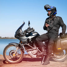 AHR Helmet Flip Up Modular Helmet RUN-M3 DOT Blue