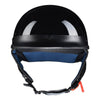 AHR RUN-C Classic Half Helmet Glossy Black