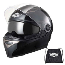 AHR RUN-F Full Face Helmet with Dual Visor