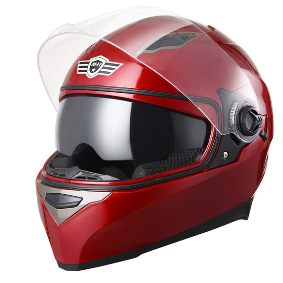 AHR RUN-F Full Face Helmet with Dual Visor