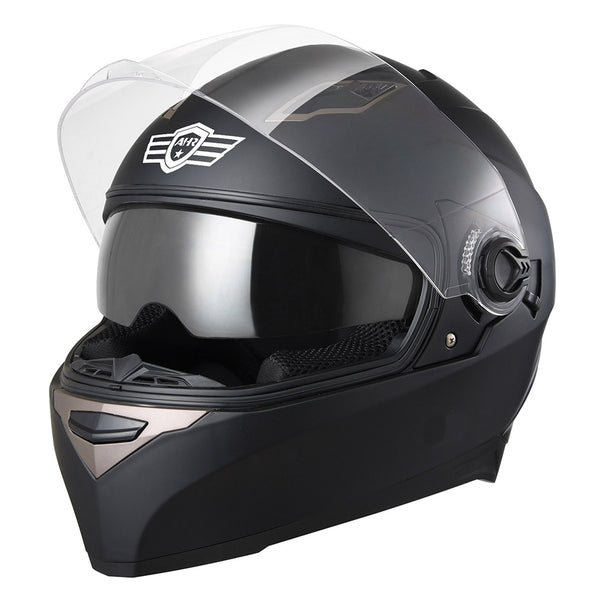 AHR RUN-F Full Face Helmet with Dual Visor