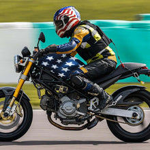 AHR RUN-F Full Face Helmet with Dual Visor Eagle DOT