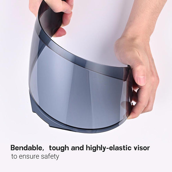 AHR RUN-F Helmet Smoke Visor Face Shield