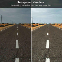 AHR RUN-F Helmet Smoke Visor Face Shield