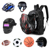 AHR Backpack with Helmet Holder Water Resistance 24L