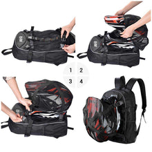 AHR Backpack with Helmet Holder Water Resistance 24L