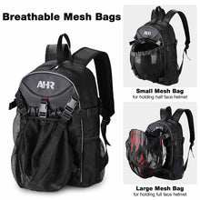 AHR Backpack with Helmet Holder Water Resistance 24L