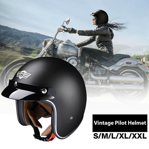 AHR RUN-O Open Face Helmet with Visor