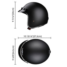 AHR RUN-O Open Face Helmet with Visor