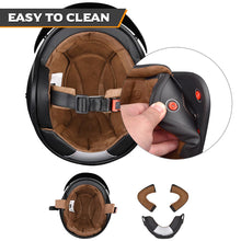 AHR RUN-O Open Face Helmet with Visor