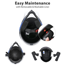 AHR H-VEN12 ATV Helmet for Youth & Kids Blue