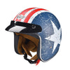 AHR RUN-O5 Open Face Helmet National Flag Style